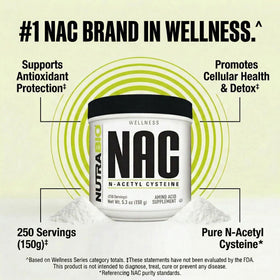 NutraBio N-Acétylcystéine 150g Poudre en cuisine