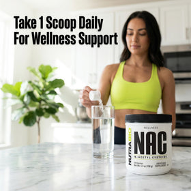 NutraBio N-Acétylcystéine 150g Poudre en mode de vie actif