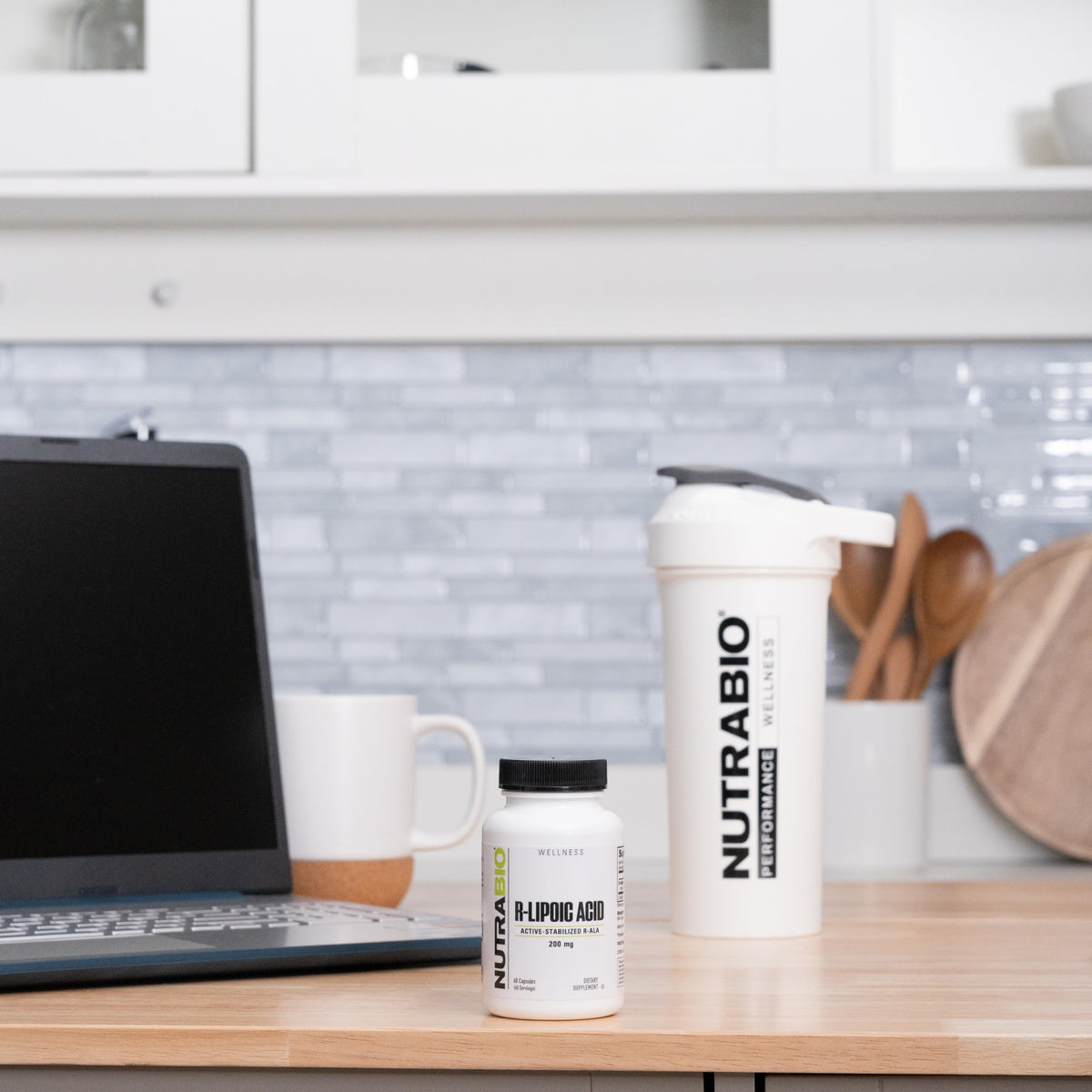 NutraBio R-Acide Lipoïque 200mg gélules en situation