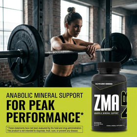 NutraBio ZMA Complément Alimentaire 180 Ct avec une cuillère doseuse