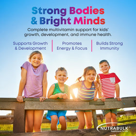 NutraBulk Multivitamines Mastiquer Enfants - emballage