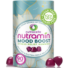 Nutracelle Gummies Anti-Stress 90 Comprimés vue avant avec emballage