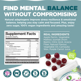Nutracelle Gummies Anti-Stress vue latérale du produit