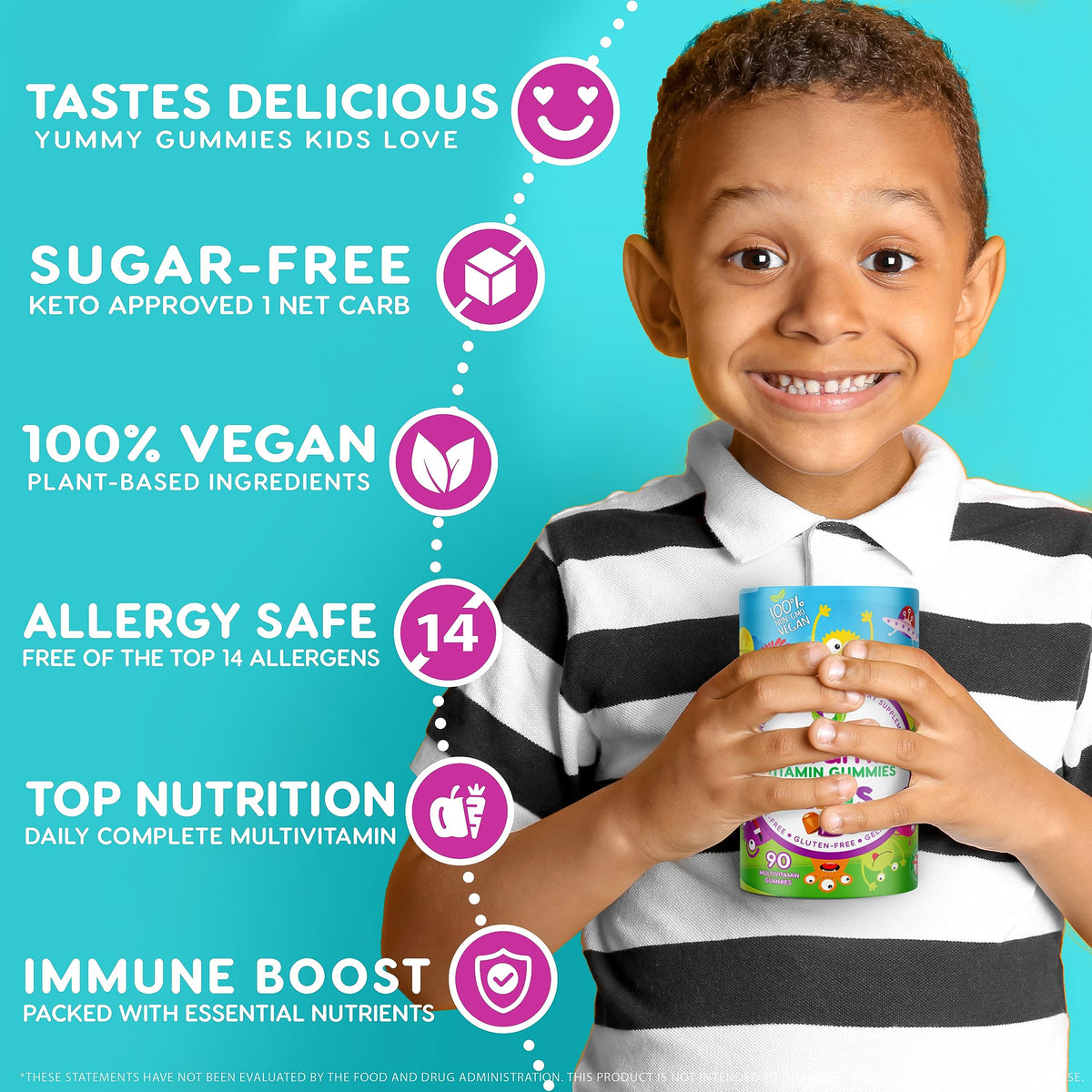 Nutracelle Nutramin Multivitamines Gélifiées SANS SUCRE 90 Gummies - texture des gummies