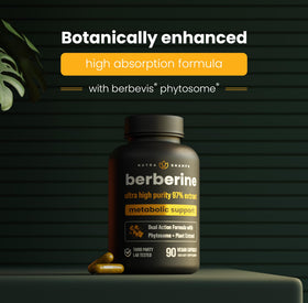 NutraChamps Berbérine 1500mg flacon avec capsules