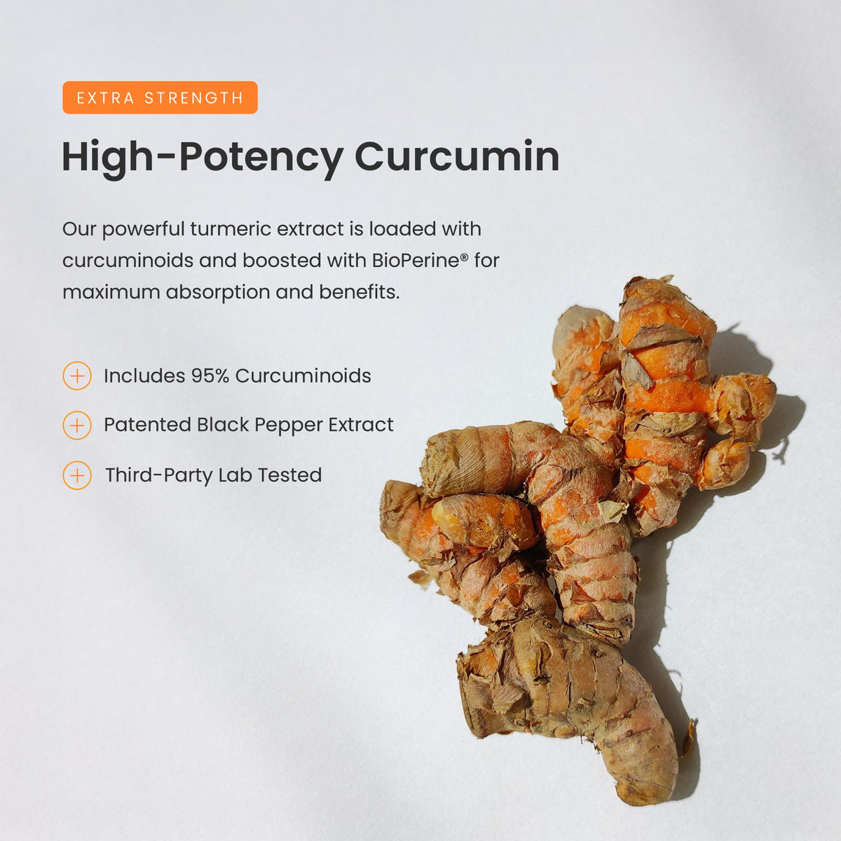 NutraChamps Curcuma 180 capsules sur un fond neutre