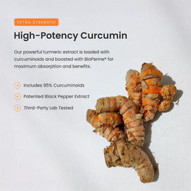 NutraChamps Curcuma 180 capsules sur un fond neutre