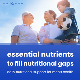 NutraChamps Multivitamines pour Hommes 240 Gummies, goût baie