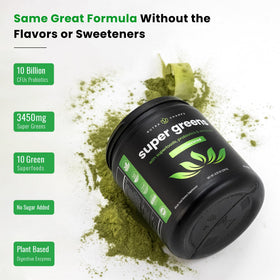 NutraChamps Poudre Super Greens nutrition facts