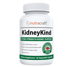 Nutracraft Nettoyage des Reins 21-en-1, 60 capsules végétales, emballage avant