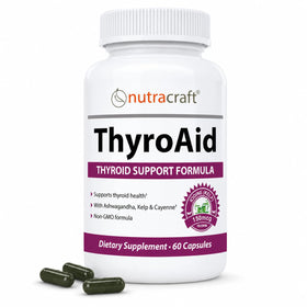 Nutracraft ThyroAid 60 capsules vue avant