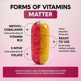 NUTRAHARMONY B-Complex 60 caps vue arrière
