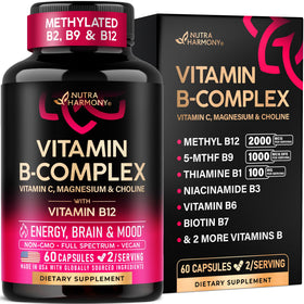 NUTRAHARMONY B-Complex 60 caps vue de face