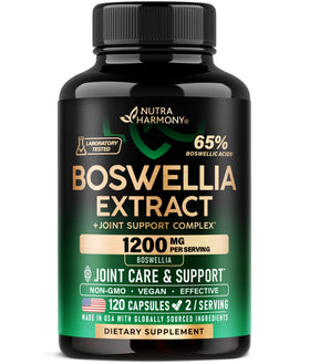 NUTRAHARMONY Boswellia 1200mg côté avant de l'emballage
