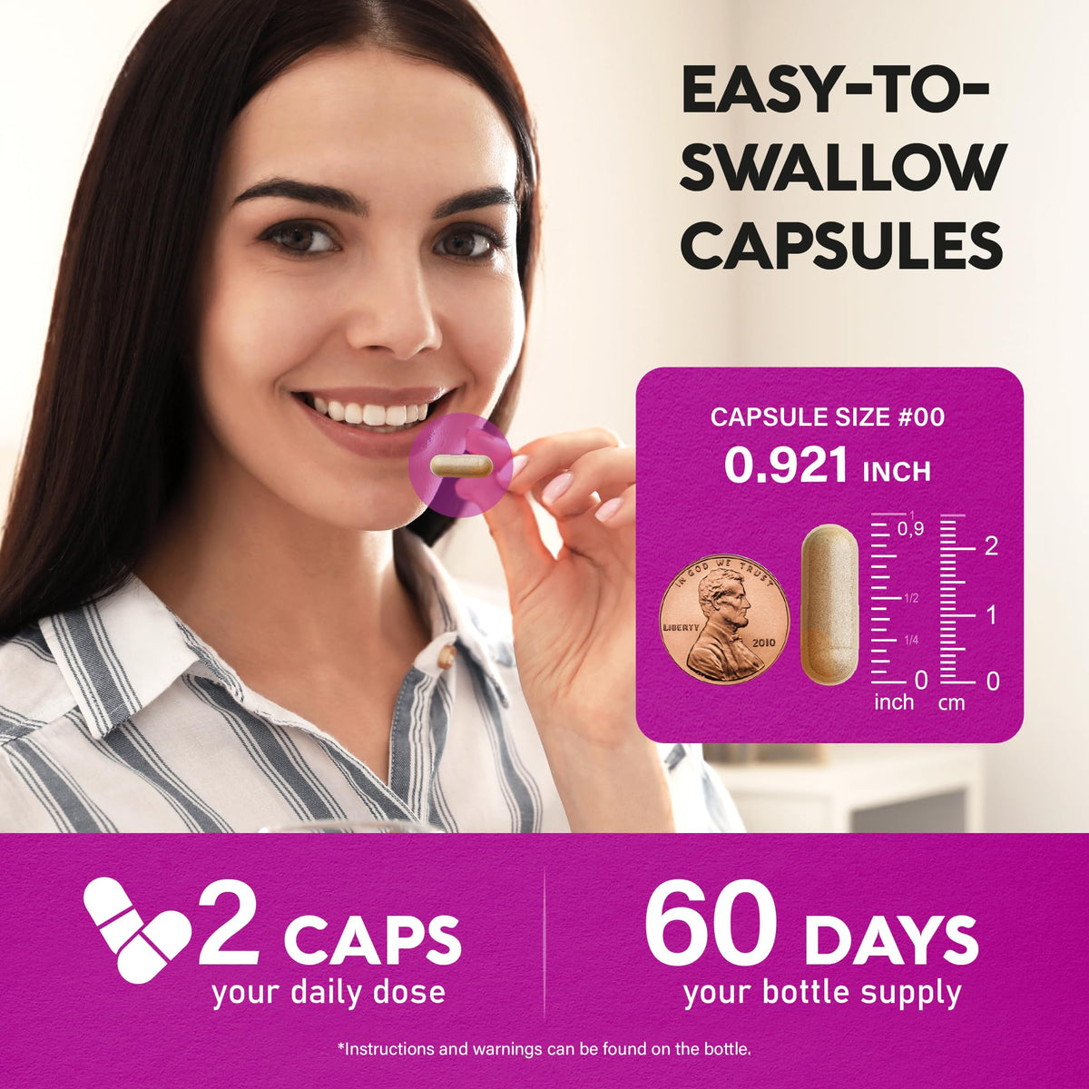 NUTRAHARMONY Complément Alimentaire Resvératrol 120 Capsules sur un fond de table
