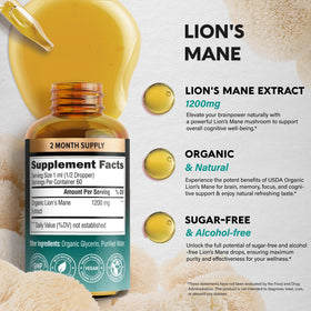 NUTRAHARMONY Extrait de Lion’s Mane avec décor naturel