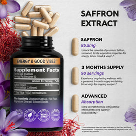 NUTRAHARMONY Extrait de Safran 88,5 mg - Boîte vue de côté