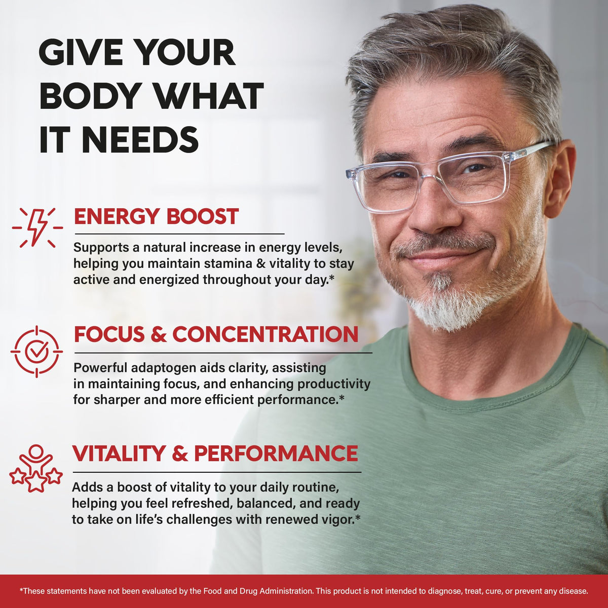 NUTRAHARMONY Ginseng Coréen 1500mg capsules à l'intérieur de la boîte