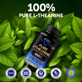 NUTRAHARMONY L-Theanine 400 mg étiquette du produit