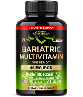 NUTRAHARMONY Multivitamine 21 en 1 90 gélules vue avant