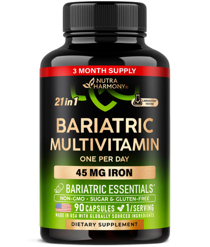 NUTRAHARMONY Multivitamine 21 en 1 90 gélules vue avant