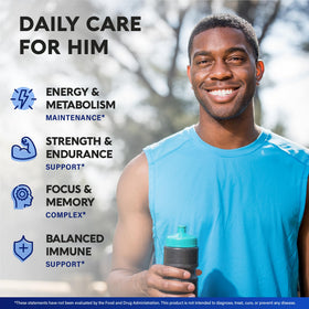 NUTRAHARMONY Multivitamine pour Hommes étiquette détaillée