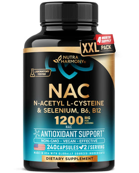 NUTRAHARMONY NAC 1200 mg capsules vue de face