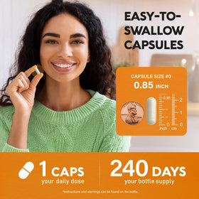 NUTRAHARMONY Vitamine D3 K2 10 000 UI 240 capsules avec d'autres compléments alimentaires