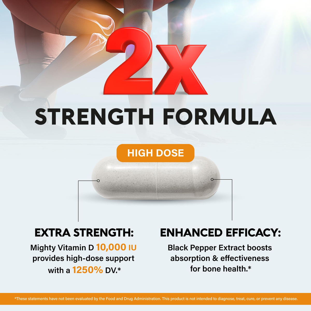 NUTRAHARMONY Vitamine D3 K2 10000 IU 120 Caps - étiquette du produit