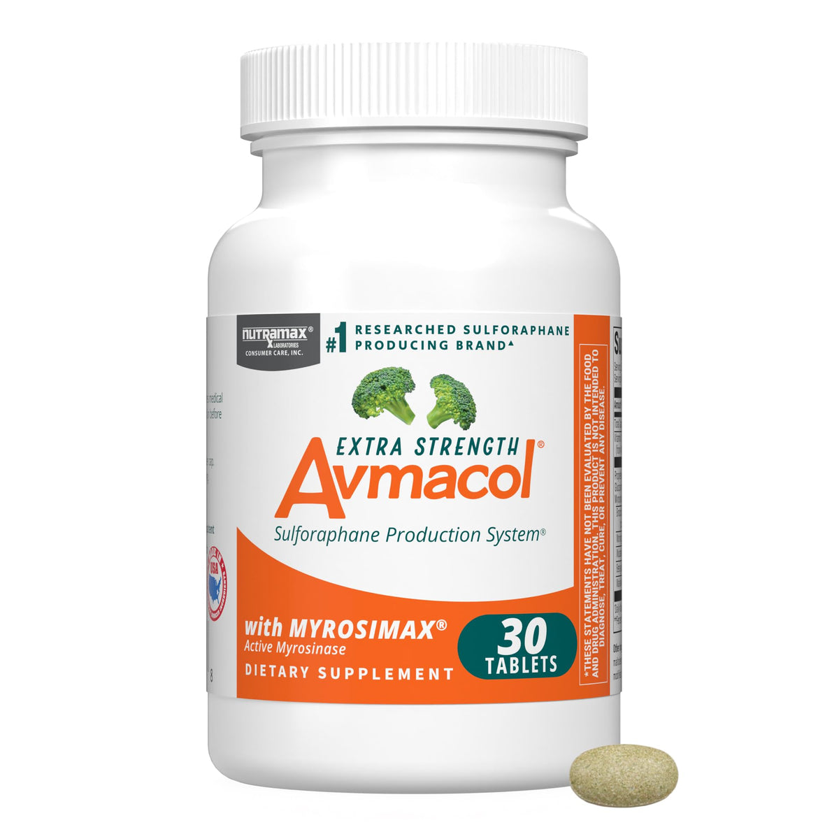 Nutramax Avmacol Complément Alimentaire 30 Comprimés - vue de face