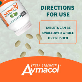 Nutramax Avmacol emballage avec informations nutritionnelles