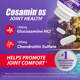 Nutramax Cosamin DS supplement bottle with caplets