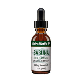 NutraMedix Babuna Calm Drops 30ml flacon avec étiquette