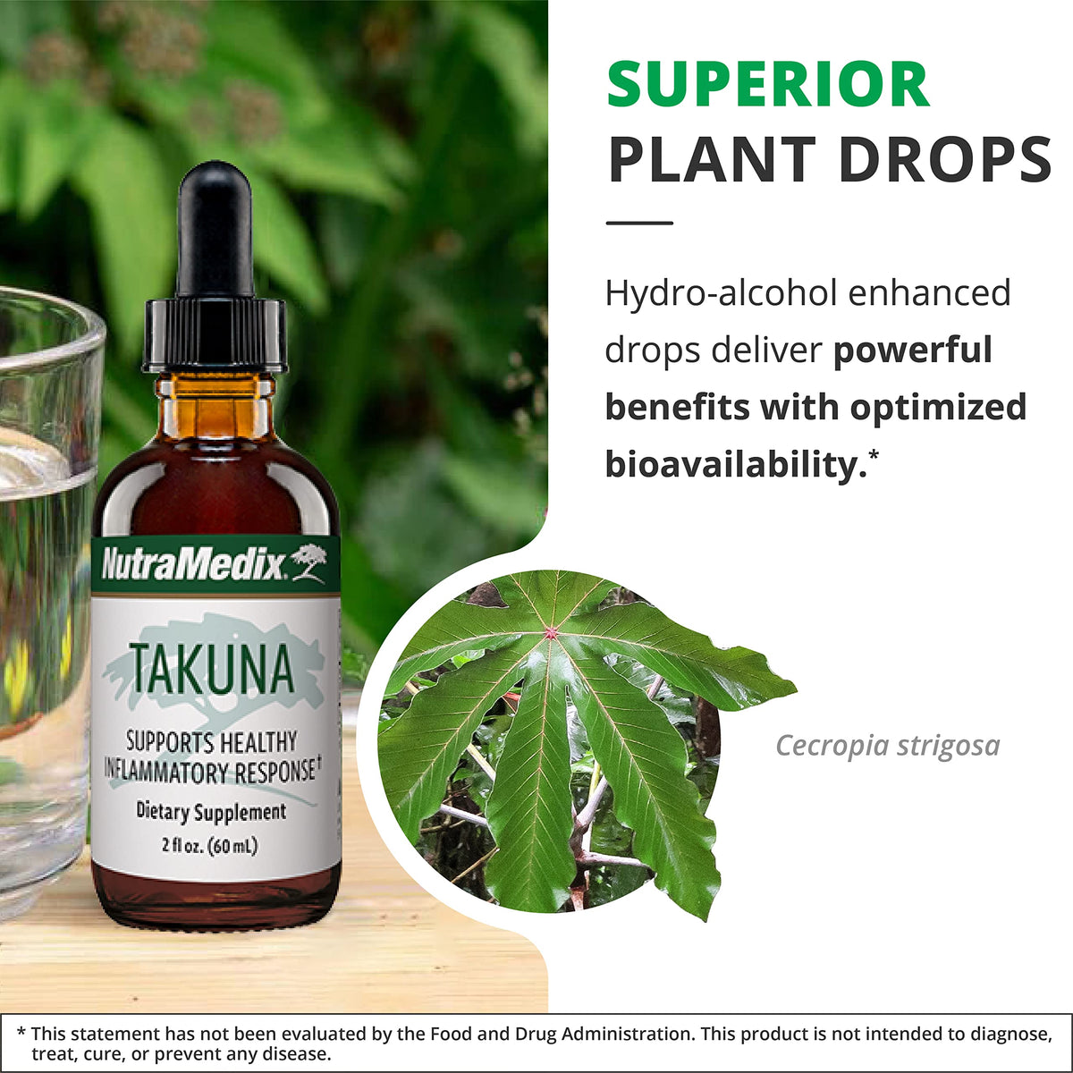 NutraMedix Complément Alimentaire Takuna Blanca 60ml côté