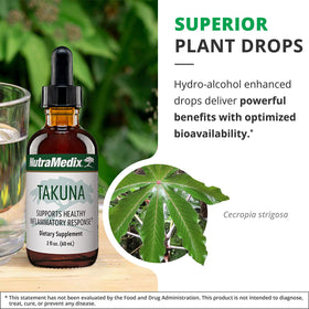 NutraMedix Complément Alimentaire Takuna Blanca 60ml côté
