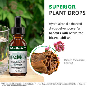 NutraMedix daily wellness gouttes dans un verre d'eau