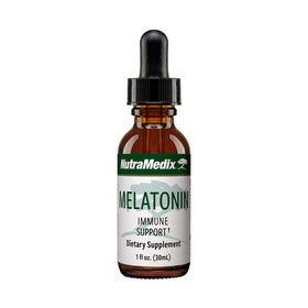 NutraMedix gouttes de mélatonine 30ml, vue de face