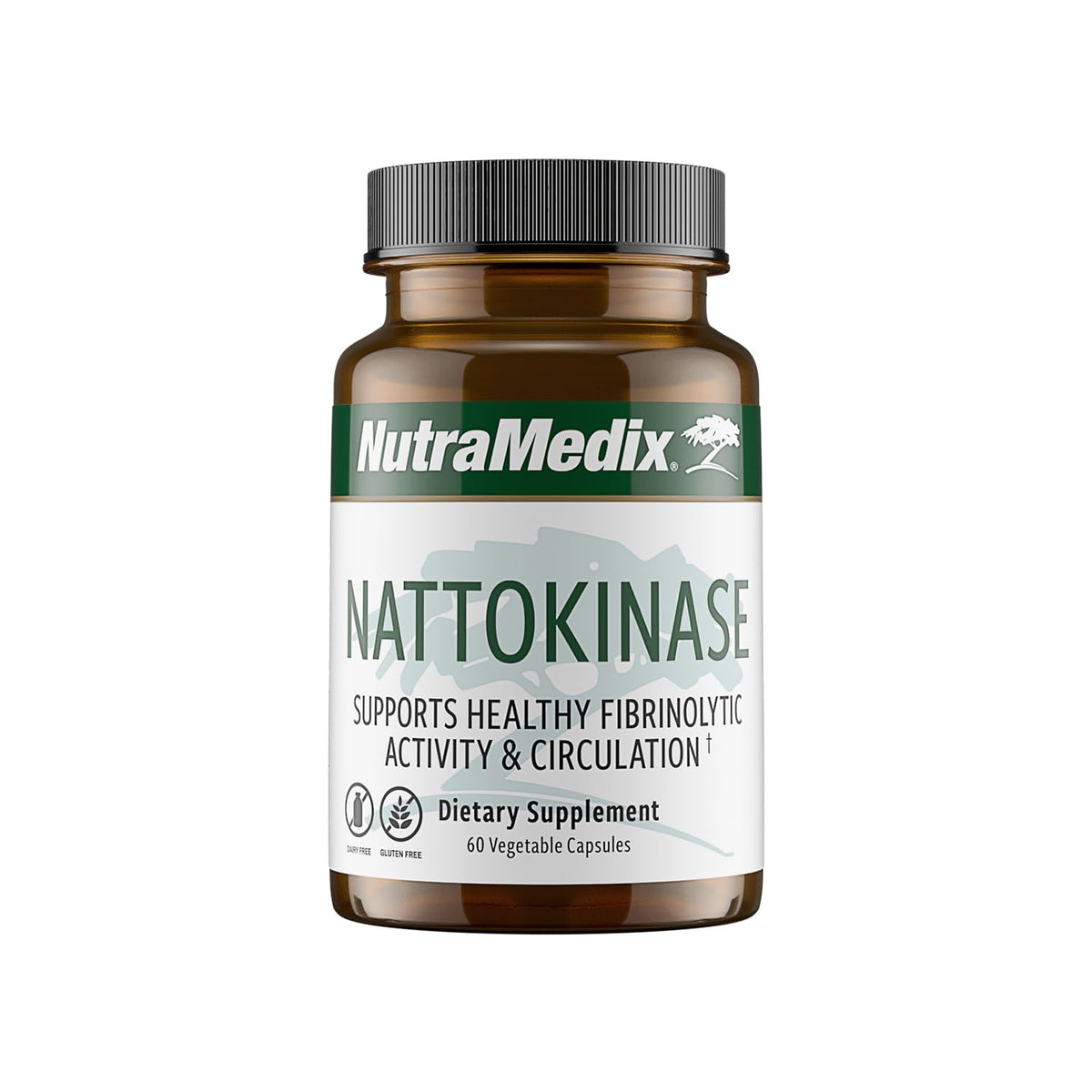 NutraMedix Nattokinase 2000 FU 60 capsules vue de face
