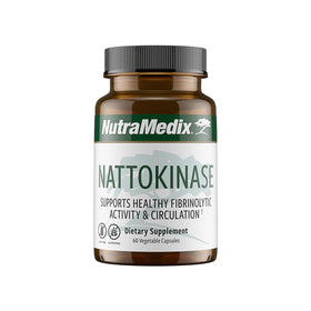 NutraMedix Nattokinase 2000 FU 60 capsules vue de face
