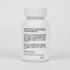NutraNourish Drainage Lymphatique capsules sur une table