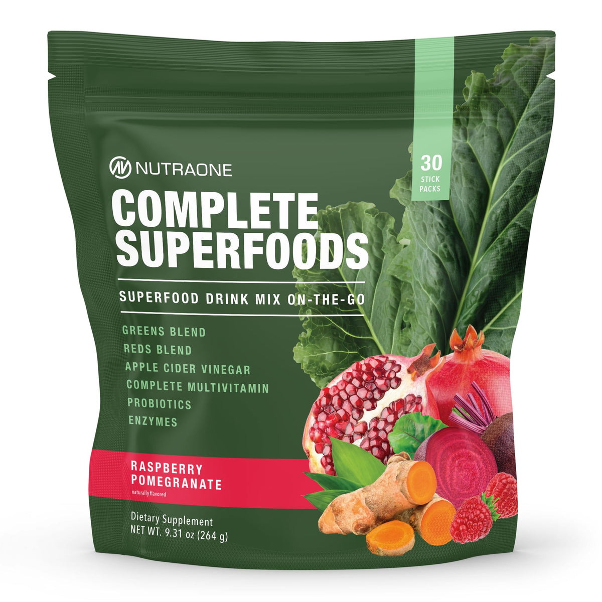 NutraOne Complete Superfoods boîte de 30 stick packs