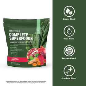 NutraOne Complete Superfoods mélange de fruits et légumes