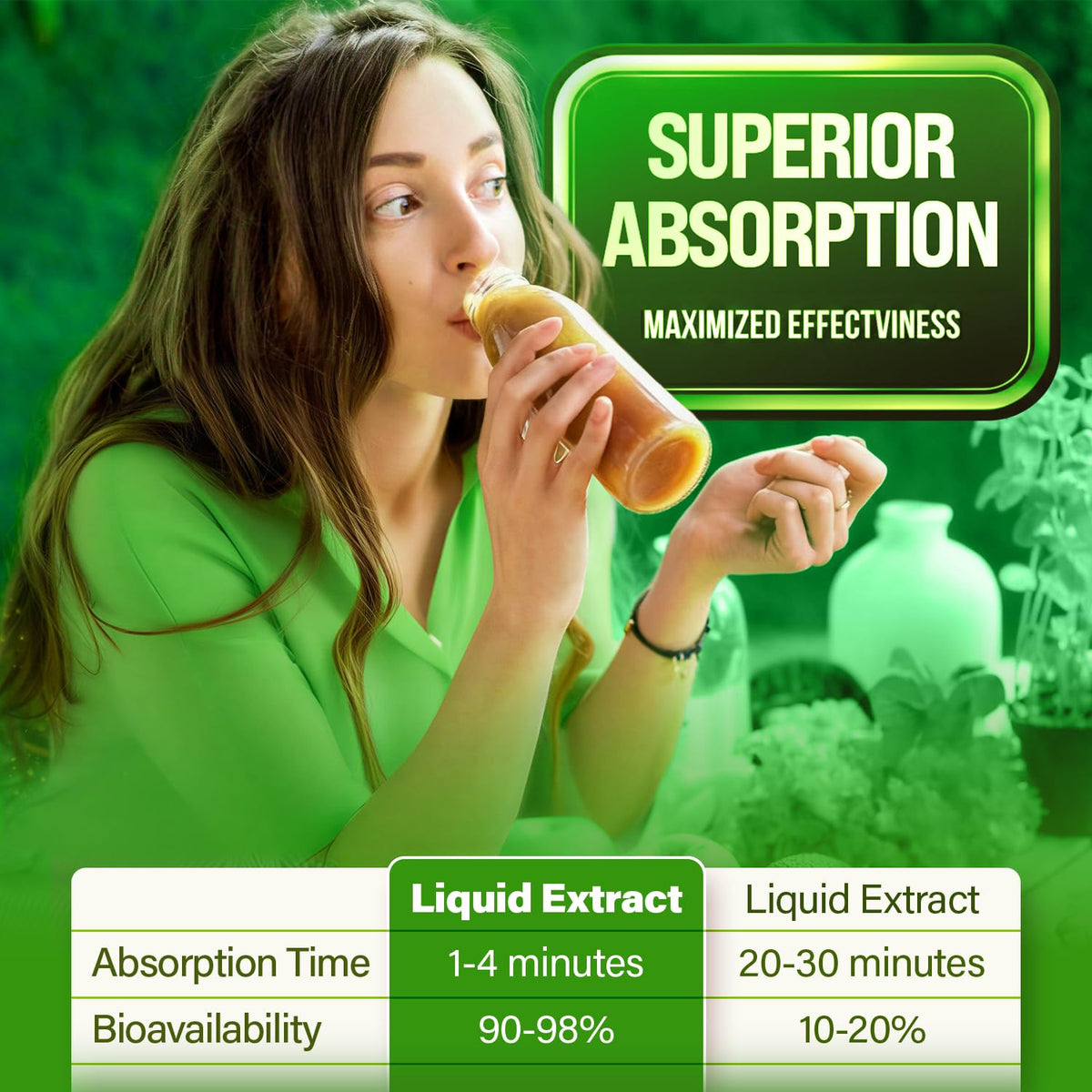 NutraPeaks Bitters Liquides Soursop 16 fl oz en ambiance naturelle