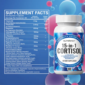 NutraPep Complément Alimentaire Cortisol 15-en-1 82g emballage