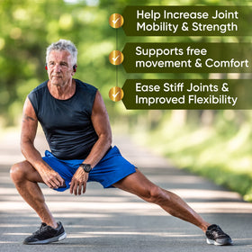 NutraPro Glucosamine Chondroitin MSM comprimés sur une surface