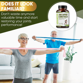 NutraPro Glucosamine Chondroitin MSM comprimés vus de près