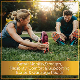NutraPro Glucosamine Chondroitin MSM étiquette détaillée