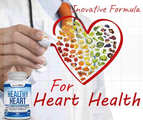 NutraPro Healthy Heart flacon ouvert avec des gélules visibles