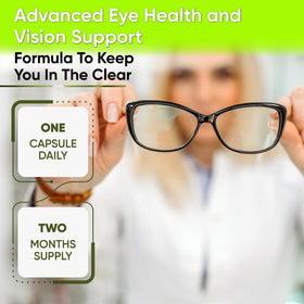 NutraPro Vision Support 60 gélules avec étiquette lisible
