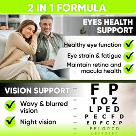 NutraPro Vision Support 60 gélules vue du dessus